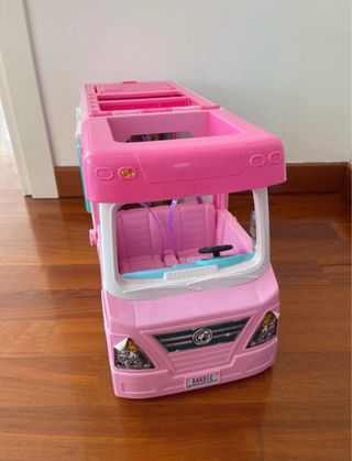 Camper grande Barbie rosa