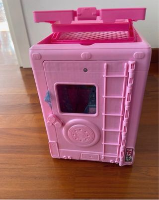 Camper grande Barbie rosa