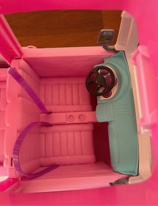 Camper grande Barbie rosa