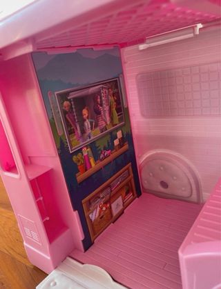 Camper grande Barbie rosa