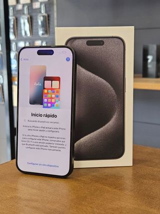 IPHONE 15 PRO 256GB NEGRO BAT. 100%