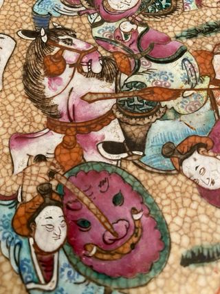 Plato grande de porcelana china