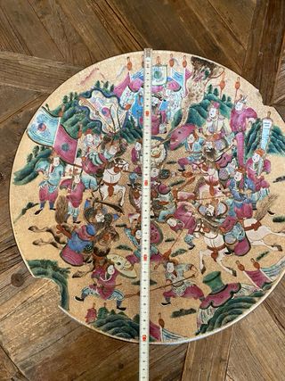 Plato grande de porcelana china