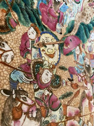 Plato grande de porcelana china