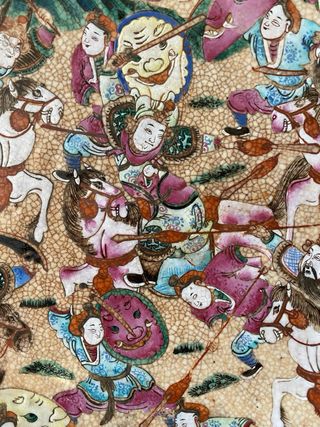 Plato grande de porcelana china