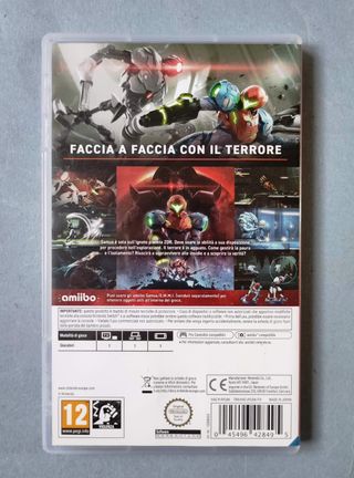 Switch Metroid Dread con 8 mini carte amiibo