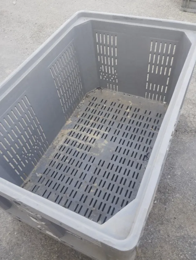 Cachumbos Meloneros Plástico Gris 80x120x80