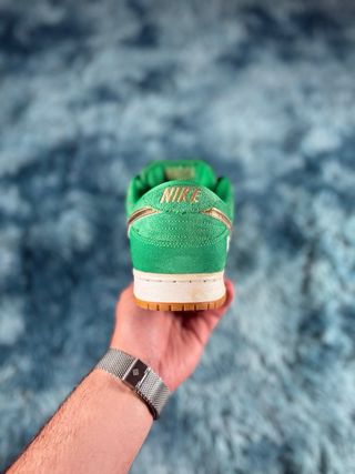 Nike Sb Dunk Low St. Patrick's Day Verde Dourado