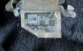 the north face pile zip woman size M black