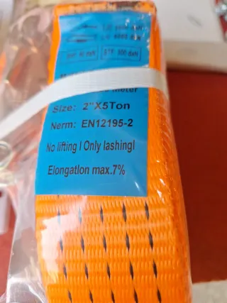 Eslingas de sujeción 5 Toneladas