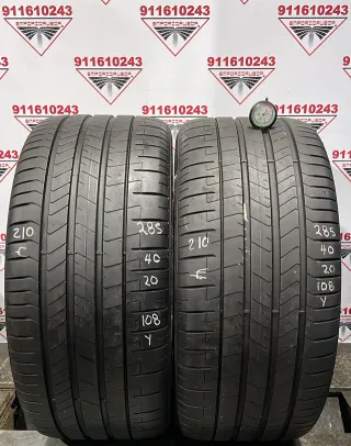 285 40 20 Y PIRELLI RUEDA AL 90% DE VIDA UTIL