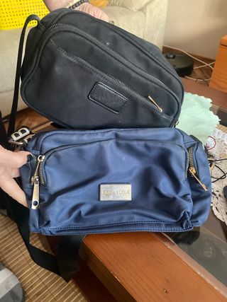 Bolsos BIMBA Y LOLA negro y azul