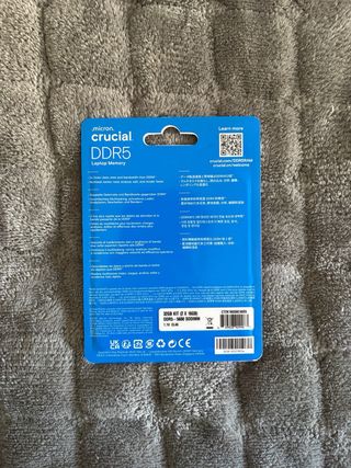 Crucial RAM DDR5 32GB (16x2)5600 MHZ Laptop Memory