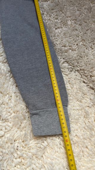 Polo vintage Lacoste gris manga larga 90s Talla S