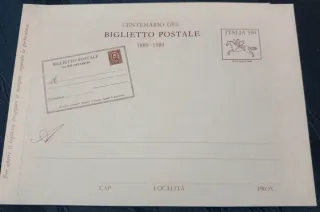 Interi postali nuovi Italia anni 90