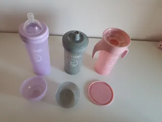 Set Vajilla Infantil Twistshake Rosa