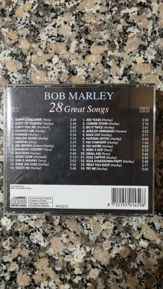 Bob Marley - 28 Great Songs CD