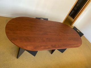 Mesa de despacho, madera maciza