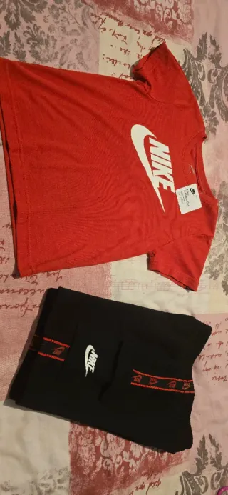 Conjunto Nike niño nuevo talla 7