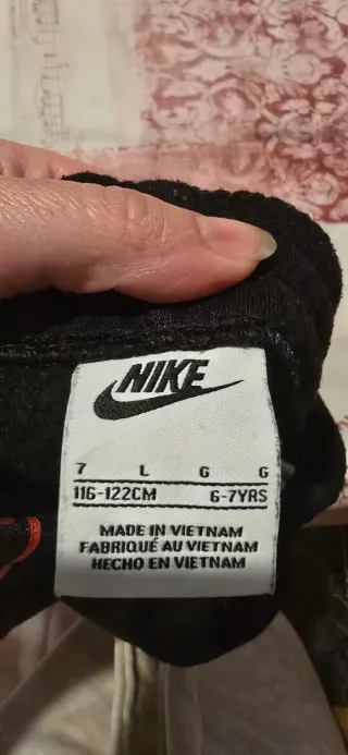 Conjunto Nike niño nuevo talla 7