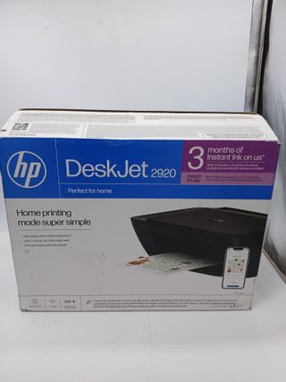 HP DeskJet 2920, Impresora Multifunción de inyección de Tinta a Color, inalámbrica, con Panel de Control LCD, Wi‑Fi de Doble Ban