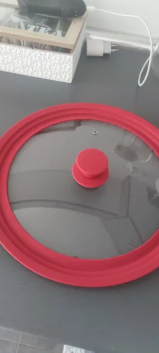 Juego 3 Tapas Silicona Roja