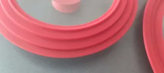 Juego 3 Tapas Silicona Roja