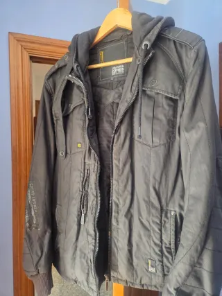 Chaqueta Jack & Jones Negra Talla L