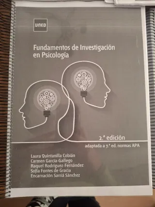 Libro fundamentos de la investigación.Psicologia