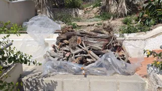 REGALO LEÑA A RECOGER A PIE DE CALLE