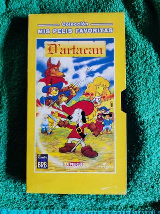Lote de 3 Películas VHS Infantiles Animadas
