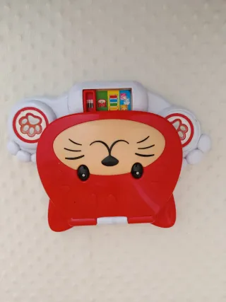 Ordenador infantil musical gato