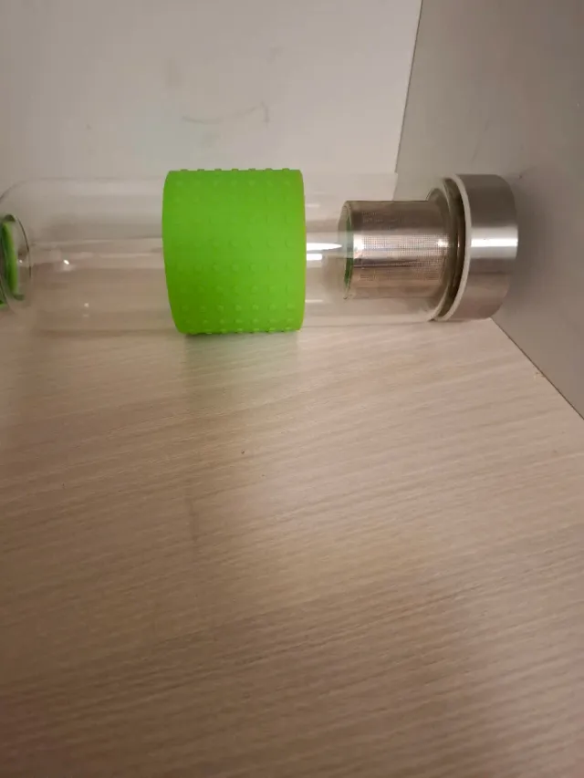 Cantimplora de cristal para té