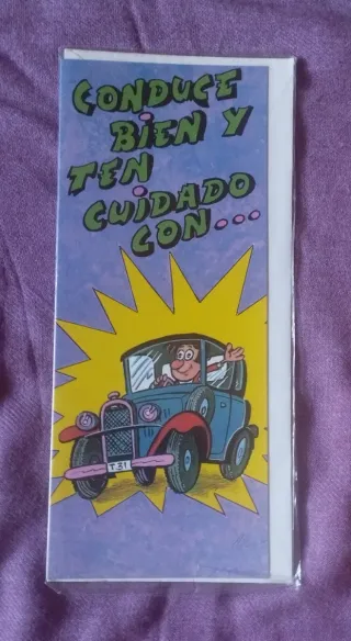 Lote 6 Postales Humor Años 90