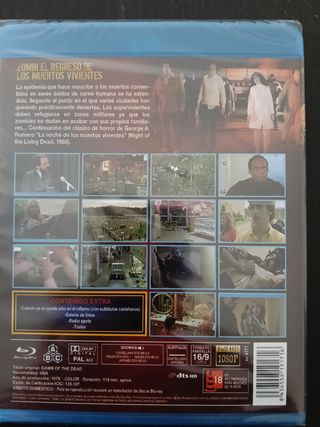 Pack 3 Blu-ray La Noche de los Muertos Vivvientes