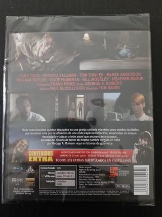 Pack 3 Blu-ray La Noche de los Muertos Vivvientes