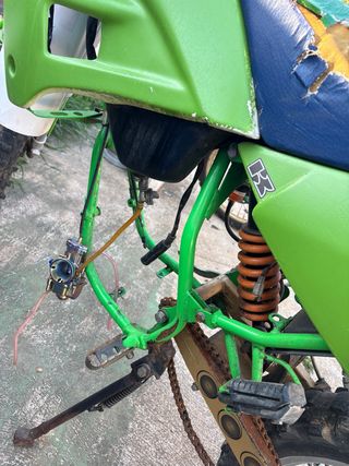 Moto Gilera Enduro/Motocross Verde