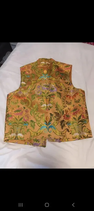 Abiti Fallero Blu e Dorato