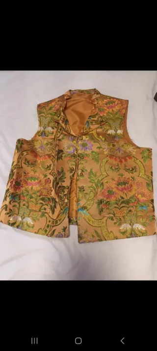 Abiti Fallero Blu e Dorato