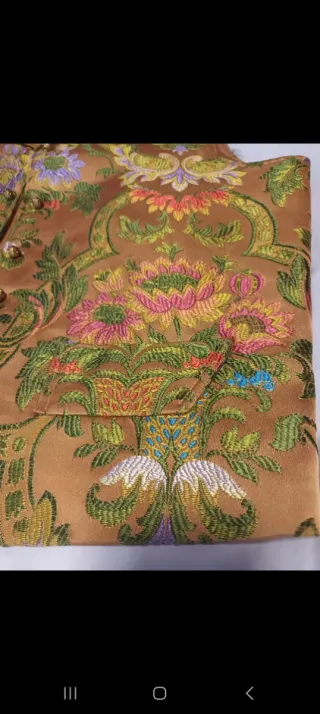 Abiti Fallero Blu e Dorato