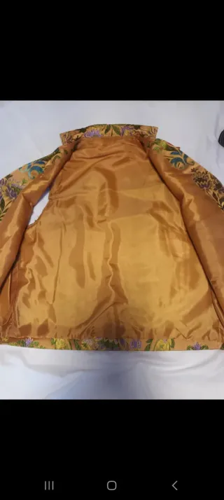 Abiti Fallero Blu e Dorato