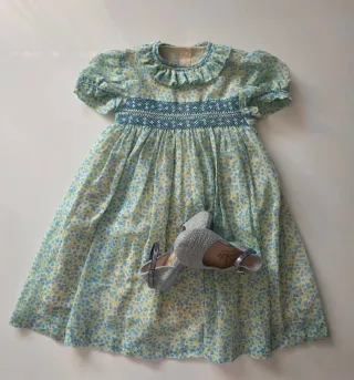 Vestido niña 2 años( regalo calzado talla 24)