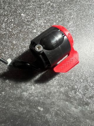 Pulsador Patinete Eléctrico Negro/Rojo