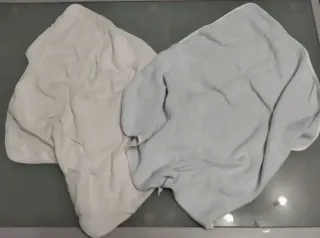 Set Lotto di 2 Accappatoi Accappatoio a triangolo