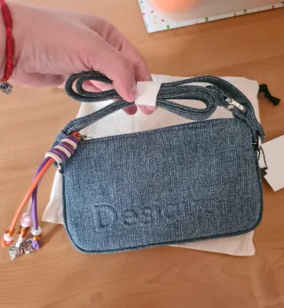 Bolso Desigual Denim Azul