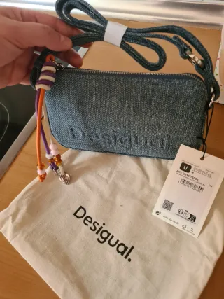 Bolso Desigual Denim Azul