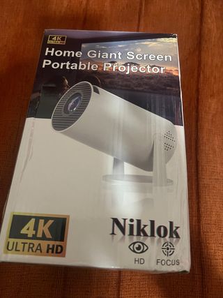 Proyector Portátil Niklok 4K Ultra HD