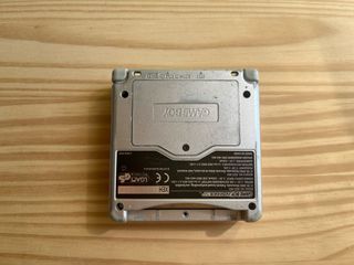 Game Boy Advance GBA SP AGS 101 Plata