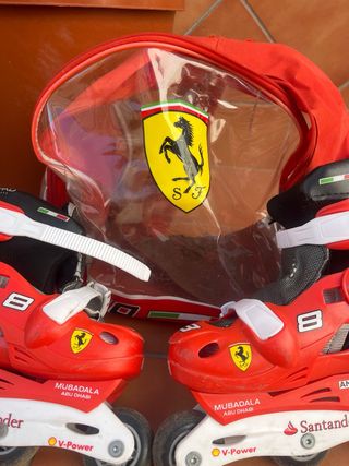 Patines Ferrari Niños Talla Ajustable