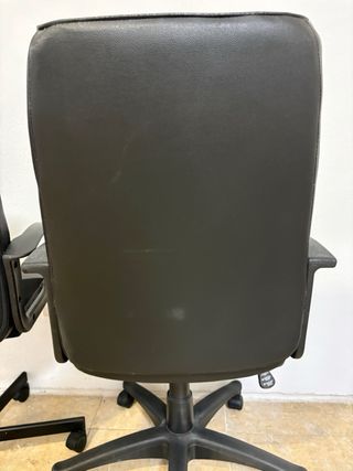 2 Sillas de Oficina Negras